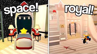 building KIDS ROOMS with the NEW bloxburg update!