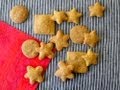 whole wheat and cheddar crackers