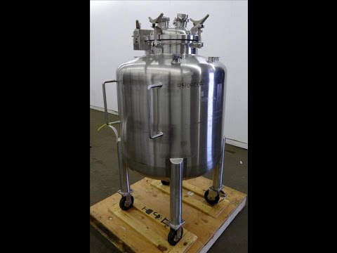 Used- Precision Stainless Pressure Tank, 400 Liter - stock # 48104004