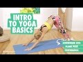 YOGA FOR BEGINNERS - Learn Downward Dog, Plank Pose, and Chaturanga