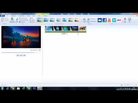 การตัดต่อ วีดีโอ และแปลงไฟล์ MP4 โดยใช้โปรแกรม Movie maker