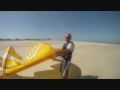 Kitesurfing at Vilano Beach, Florida