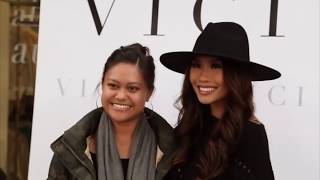 Filming for VICI Fashion Brand MEET+GREET November influencer event with KHANH CAGLEY