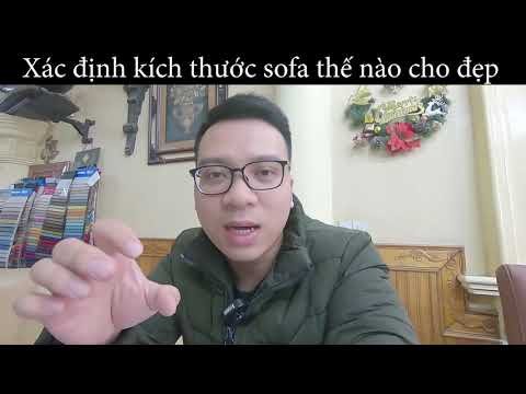 Xác định kích thước sofa sao cho đẹp phòng khách