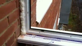 Технология остекления балкона раздвижными алюминиевыми окнам.