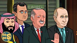 Recep Tayyip Erdoğan'ın Gözüktüğü Donald Trump Çizgi Filmi