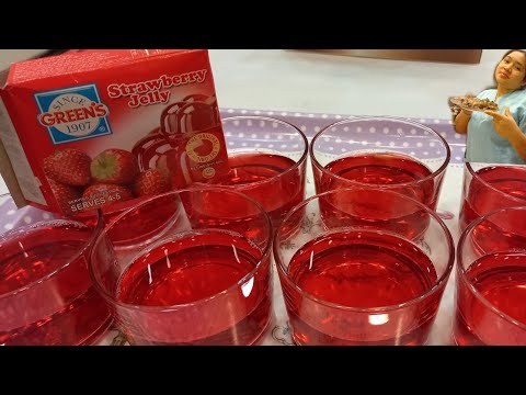 HOW TO MAKE AN EASY  STRAWBERRY JELLY FOR RAMADAN|HOMEMADE|
