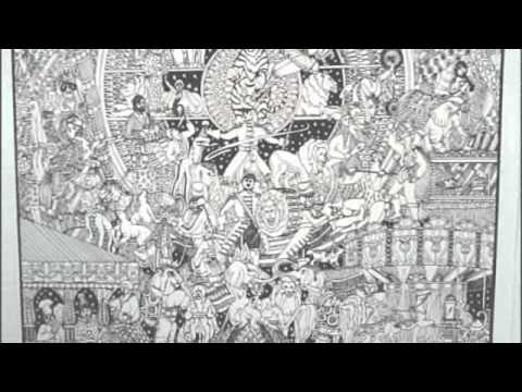 Doodle Art "Circus" Poster Coloring Page - YouTube