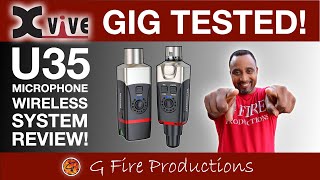 Xvive U35 Microphone Wireless System Review 1St Gig Log Results