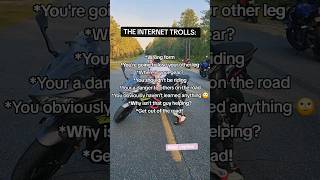 The Internet Is Wild. So Many Assumptions 😂🙄 #Bikergirl #Bikelife #Oneleg