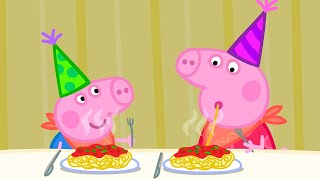 Grandpa Pig's Birthday Meal 🍝 | Peppa Pig   Episodes