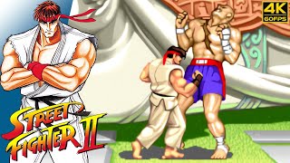 Street Fighter II - Ryu (Arcade / 1991) 4K 60FPS