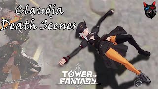 Claudia Death Scenes & Grab Animations - Tower Of Fantasy