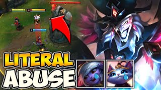 We Made The Enemy Bot Lane Uninstall After This - Pink Ward Shaco