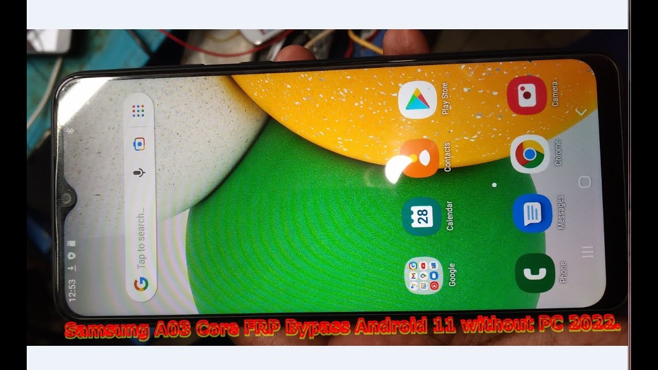 Samsung A03 Core FRP Bypass Android 11 without PC 2022. Samsung A03 Core FRP Bypass Android 11 without PC 2022.
