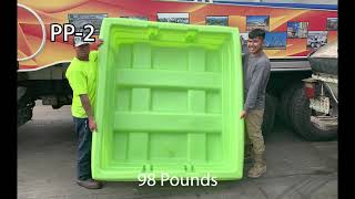 The Perrin Pan, Concrete Washout Pan