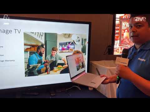 E4 Experience: Philips Displays Demos BDL4052E Interactive Education Display with Interact Software