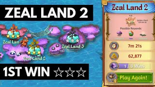 Merge Dragons Zeal Land 2 3 Stars On 1St Win