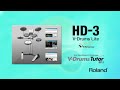 Видео Электронная ударная установка ROLAND HD-3 V-Drums Lite
