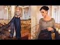 Maria B Embroidered Collection Saree  Unboxing 2020 | Code D4