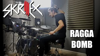 Skrillex Ragga Bomb Drum Cover Remix