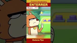 , Enterrer Means?, Fvv French Video Vocabulary Mini Video, Boy Girl Dog Cat Mouse Cheese