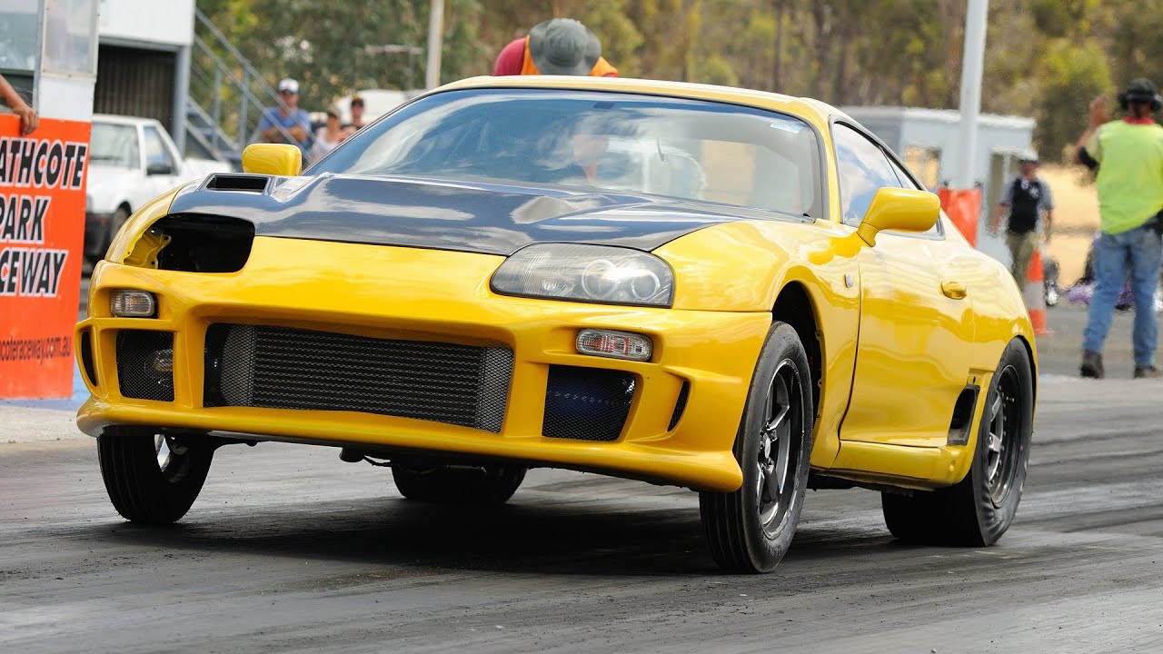 Mellow yellow drag racing