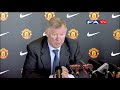 Alex Ferguson on Nani and the Man U vs Arsenal quarter final