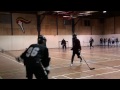 Wolfpac vs. Ballhogs Period 2 Part 3 (10/23/10) Ball Hockey Videos