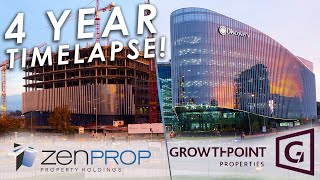 Discovery Head Quarters, Sandton, South Africa - Construction Timelapse For Growthpoint & Zenprop
