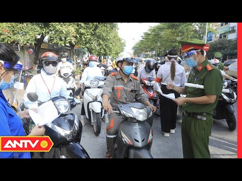 Người dân ra đường phải có giấy xác nhận chuẩn theo mẫu tại Hà Nội | ANTV