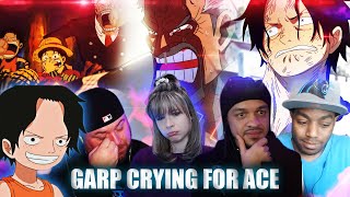 Garp Crying For Ace Reaction Mashup