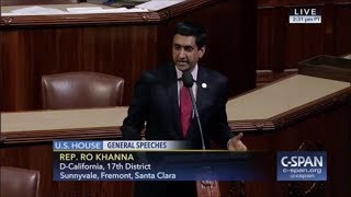 Ro Khanna RIPS Congress In Passionate Must See Speech