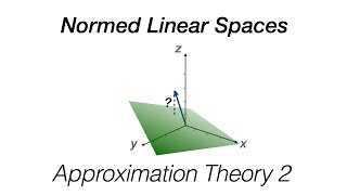 Normed Linear Spaces | Introduction, L1 and L2 Norms