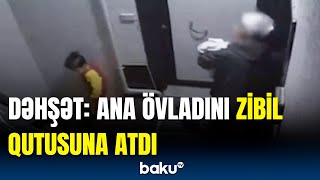 Qadın Övladına Elə Dəhşət Yaşatdı Ki... Duran Hadisənin Video Görüntüsü Yayıldı