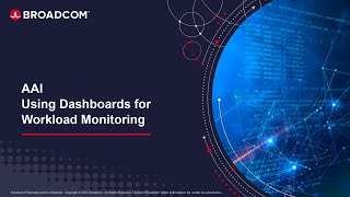 Aai - Using Dashboards For Workload Monitoring