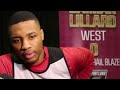 Aldridge And Lillard After All-Star Practice - February 15, 2014