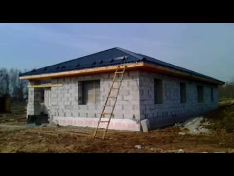 Одноэтажный дом из газосиликатных блоков своими руками 99