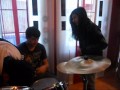 Ensayo batería de Chas Lebi con Marta y Ana.