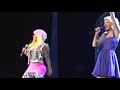 Taylor Swift and Nicki Minaj Duet Super Bass in Los Angeles Speak Now Concert