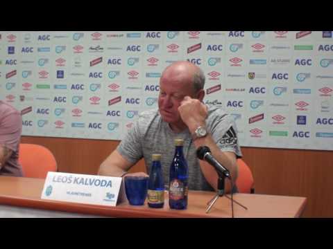 Tiskov konference hostujcho trenra (19.8.2016)