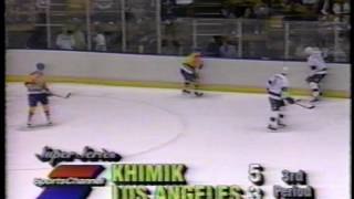 04.12.89. Los Angeles Kings - Khimik (Voskresensk, Ussr) (4)