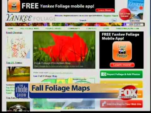 fall foliage map 2012 new england: Fall Foliage Maps and Apps