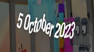 5 October 2023 Numberblock Blockstar Bad Ending