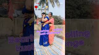 Twins Sister Bearhug Rolling Khusti Challenge