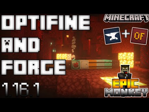 Minecraft: Hướng dẫn cài Optifine và Forge và cách dùng chung Optifine với Forge đơn giản!!!(1.16.1)