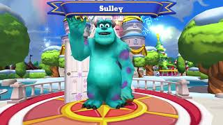 Sulley Welcome Screen In Disney Magic Kingdoms