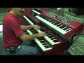 CLAVIA NORD STAGE 2 + NORD C2 ORGAN mixing them together example 1