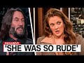 Keanu Reeves WALKED OUT Of His Interview With Drew Barrymore..