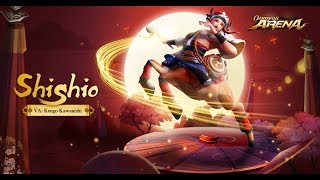 Onmyoji Arena - Shishio Gameplay Preview 決戰平安京 Moba